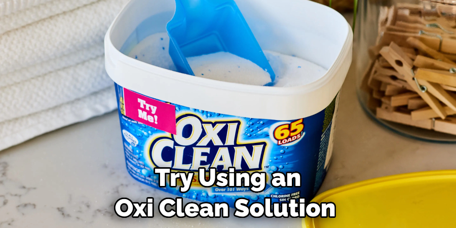 Try Using an Oxi Clean Solution 