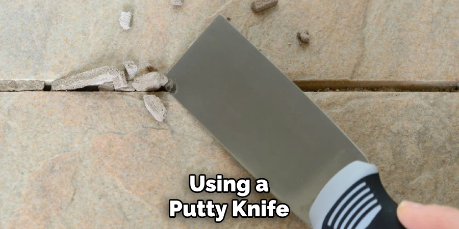 Using a Putty Knife