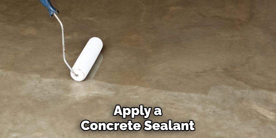Apply a Concrete Sealant