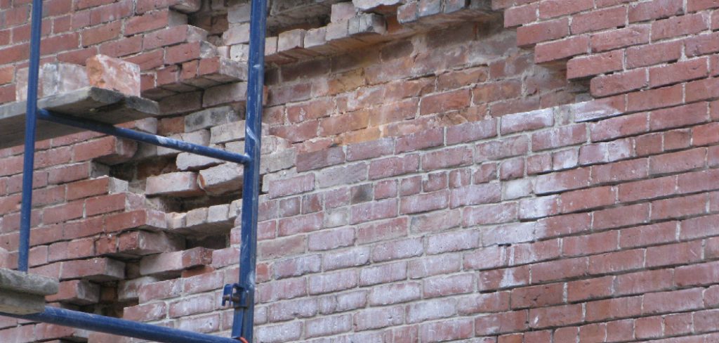How to Fix Brick Veneer Wall
