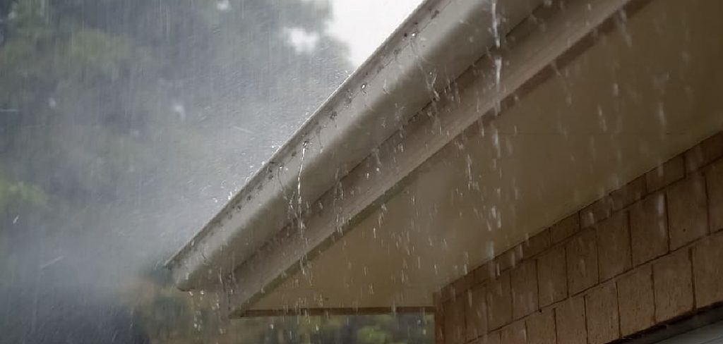 How to Fix Gutters With Standing Water