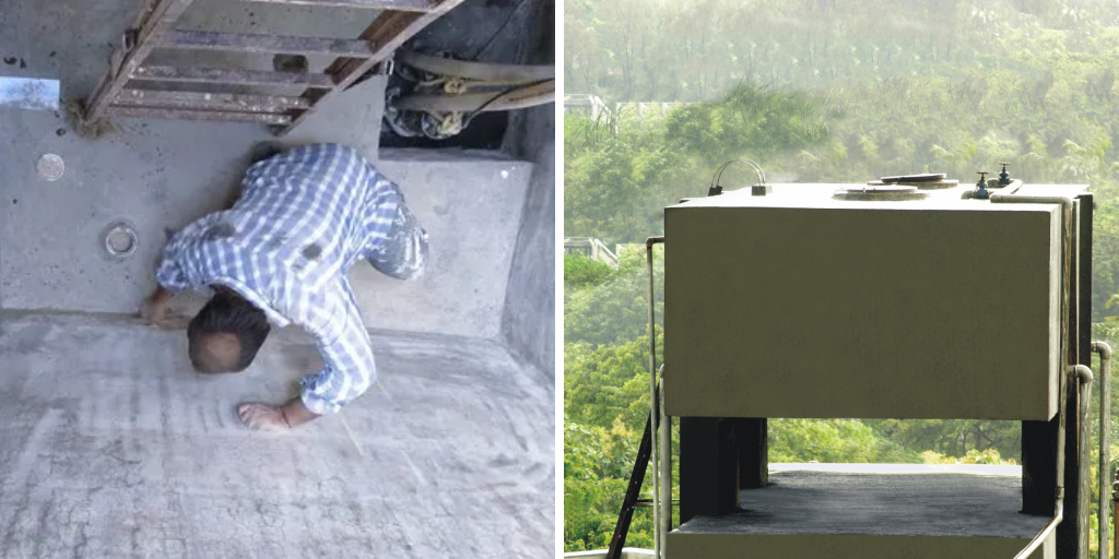 How to Repair Cement Water Tank Leakage