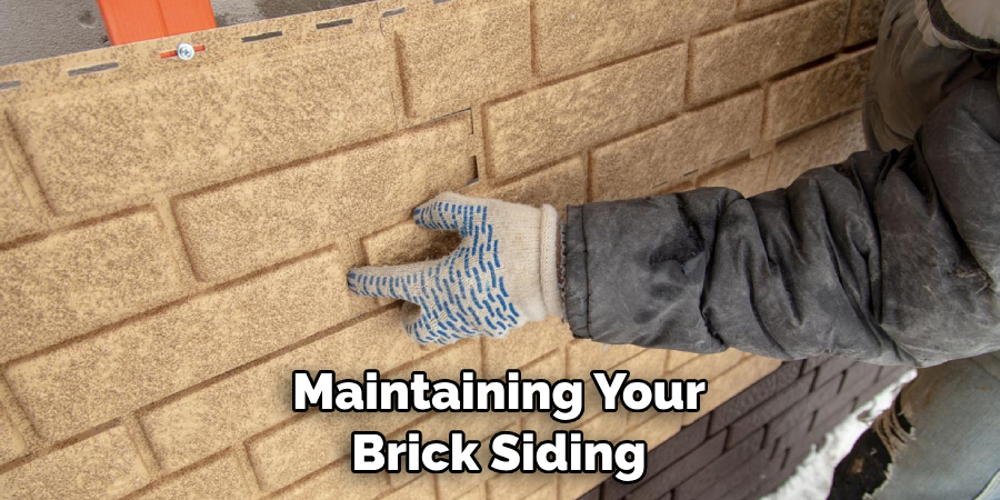 Maintaining Your Brick Siding