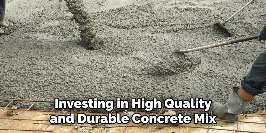 Investing in High Quality and Durable Concrete Mix