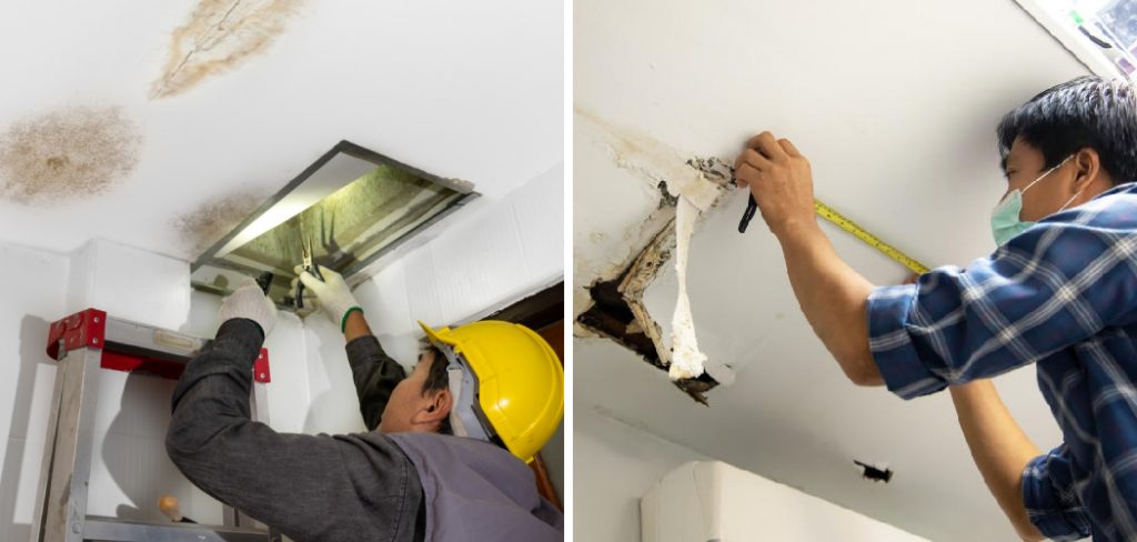 How to Fix Ceiling Wet Spot