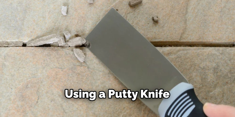 Using a Putty Knife