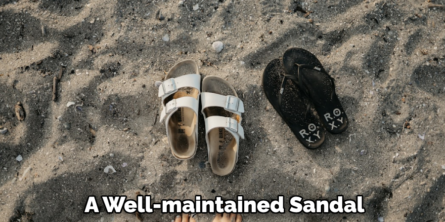 A Well-maintained Sandal