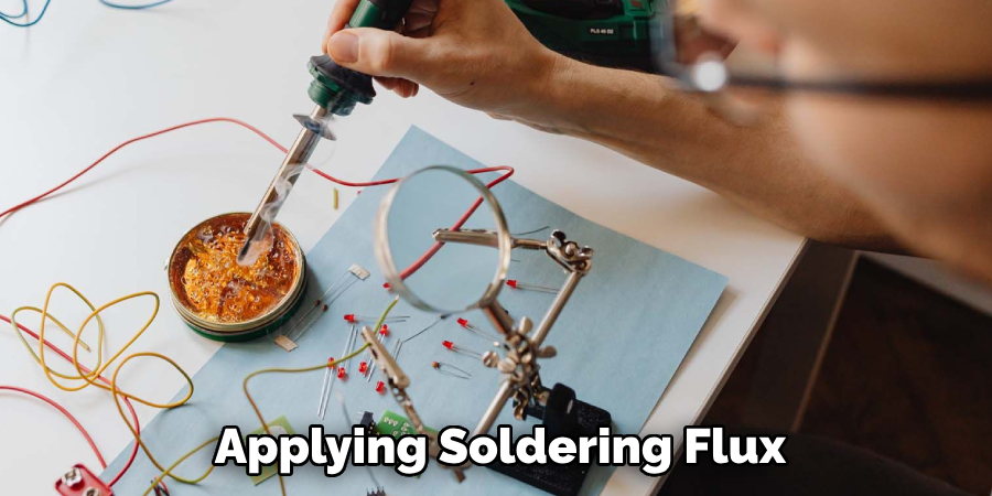 Applying Soldering Flux
