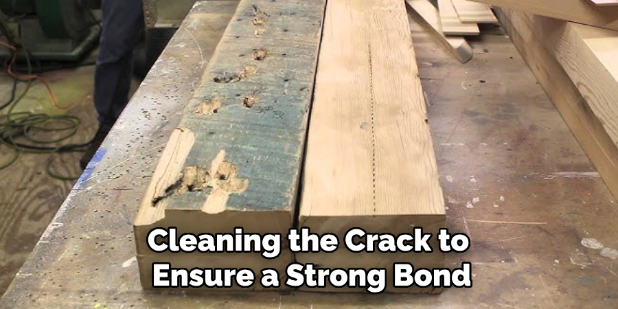 Cleaning the Crack to 
Ensure a Strong Bond