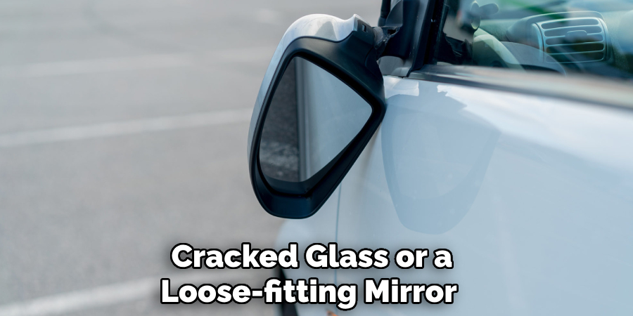 Cracked Glass or a
Loose-fitting Mirror 