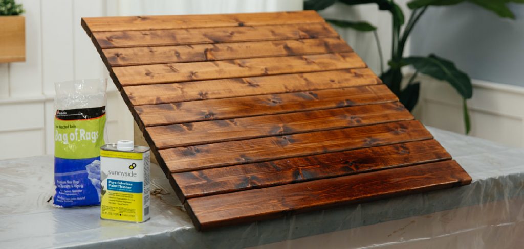 How to Fix Tacky Stain