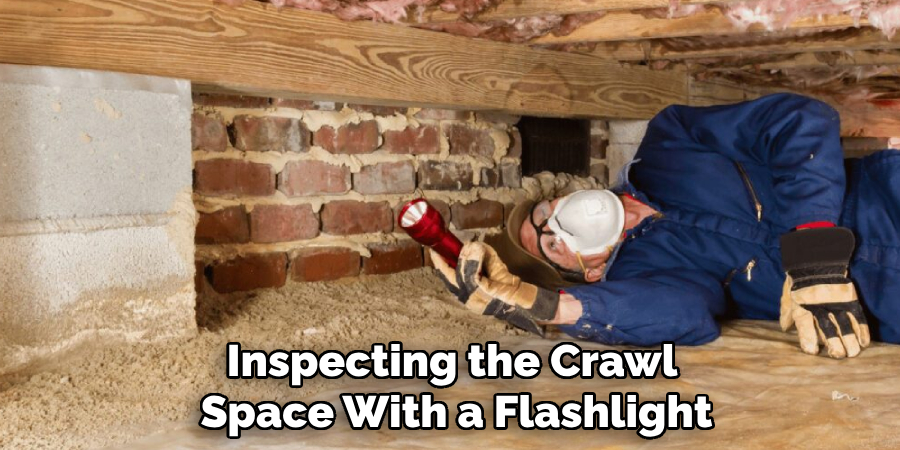 Inspecting the Crawl 
Space With a Flashlight
