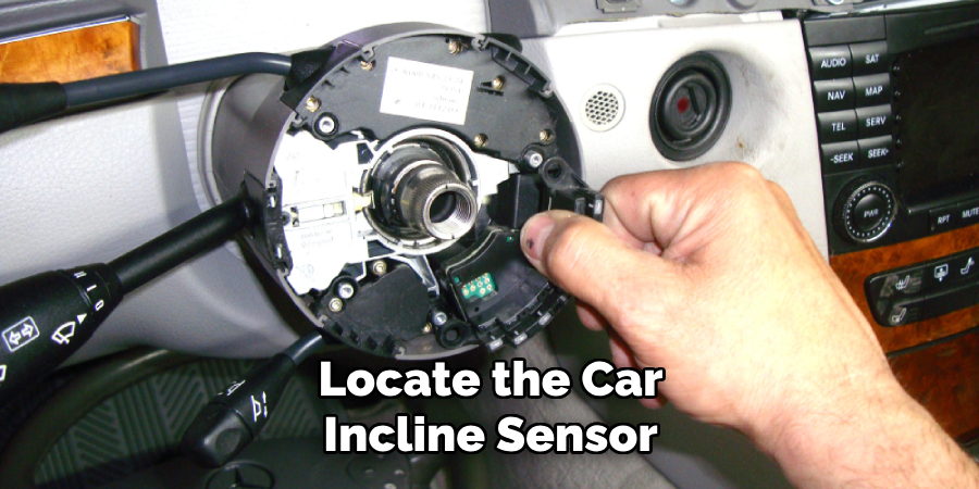 Locate the Car
Incline Sensor