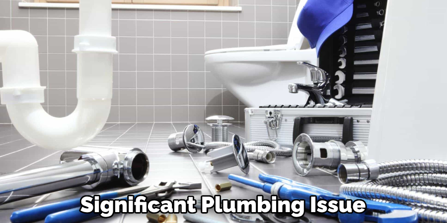 Significant Plumbing Issue 
