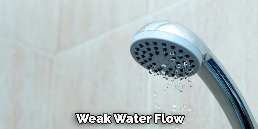 Weak Water Flow