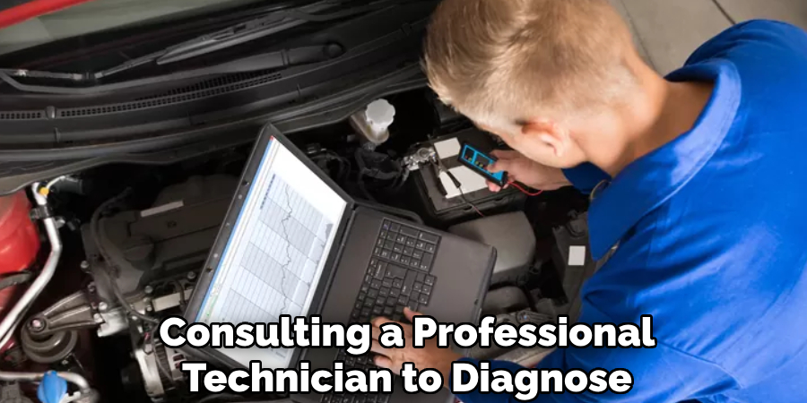 Consulting a Professional Technician to Diagnose