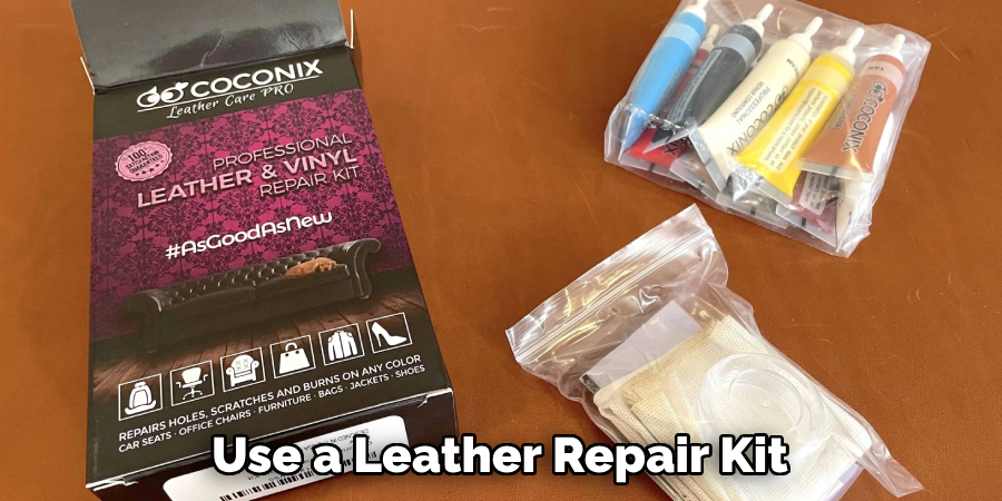 Use a Leather Repair Kit 