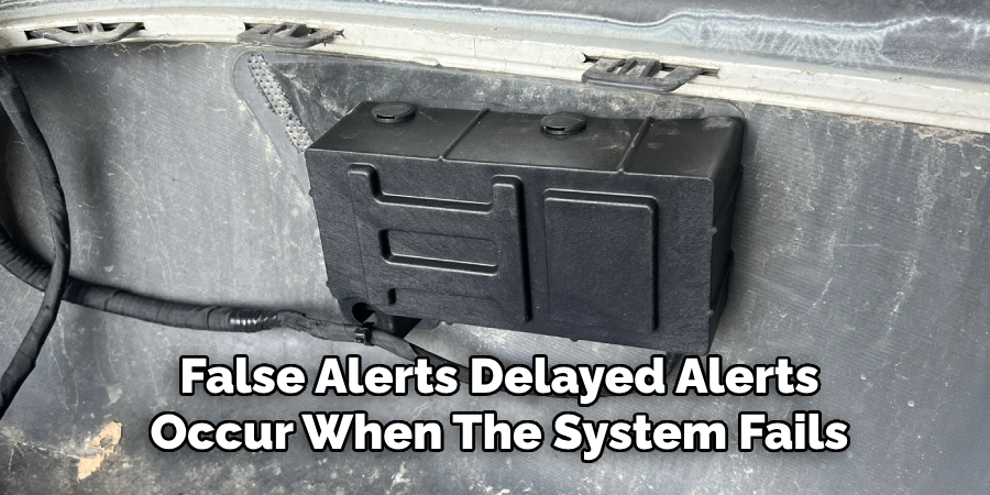False Alerts Delayed Alerts
Occur When The System Fails