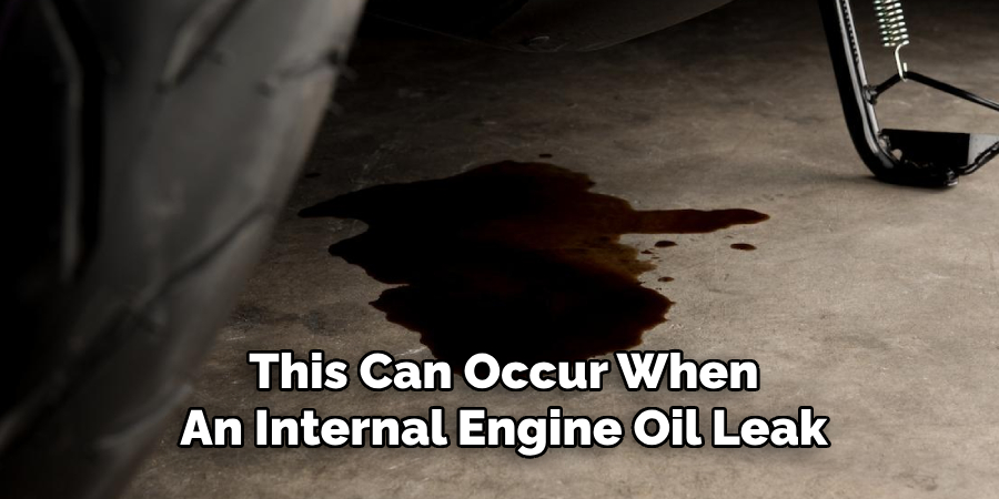 This Can Occur When
An Internal Engine Oil Leak