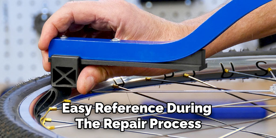 Easy Reference During 
The Repair Process