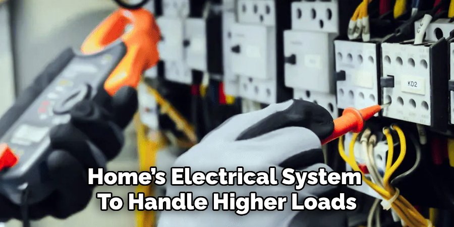 Home’s Electrical System 
To Handle Higher Loads