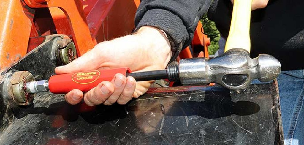 How to Fix Blocked Grease Nipples