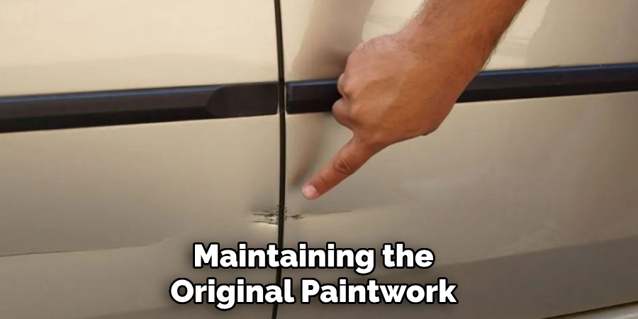 Maintaining the
Original Paintwork