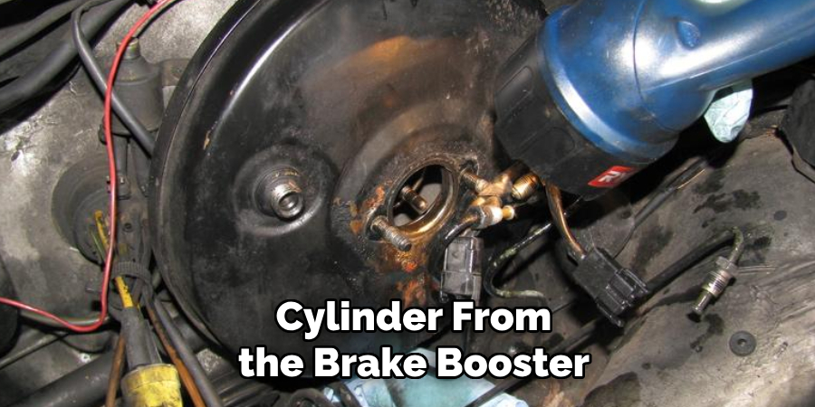 Cylinder From the Brake Booster