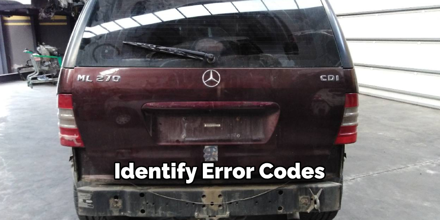 Identify Error Codes
