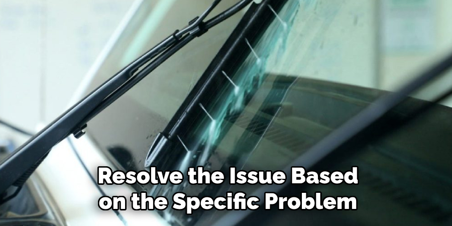 Resolve the Issue Based on the Specific Problem