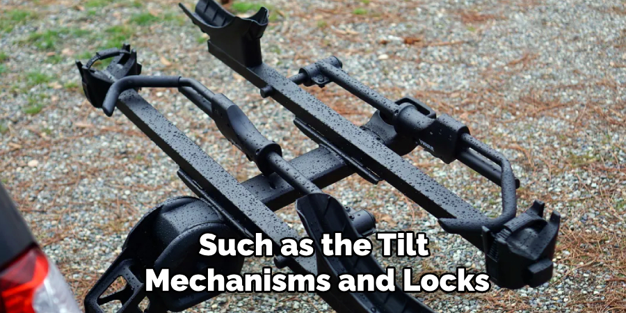 Such as the Tilt
 Mechanisms and Locks