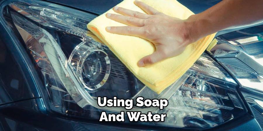 Using Soap and Water