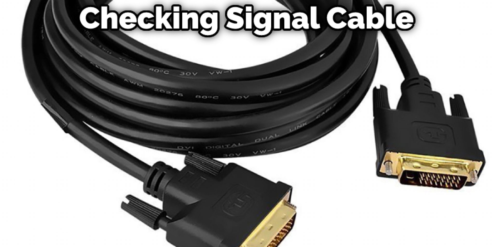 How to Fix Check Signal Cable Samsung Monitor in 13 Steps