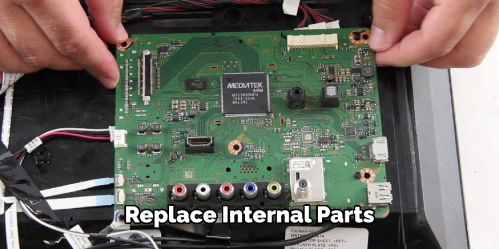 how to fix a broken roku tv screen without replacing