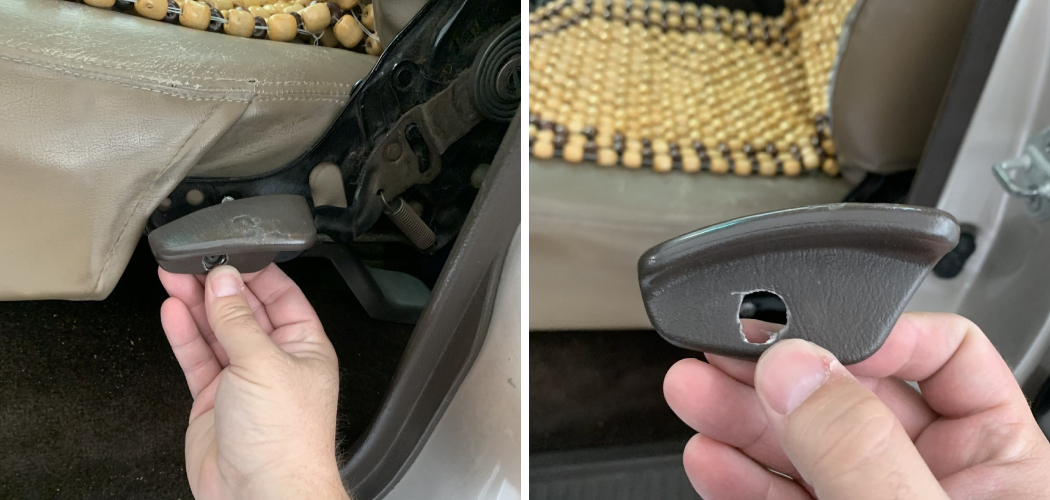 How to Fix a Broken Seat Recliner Lever in 8 Steps (2024)