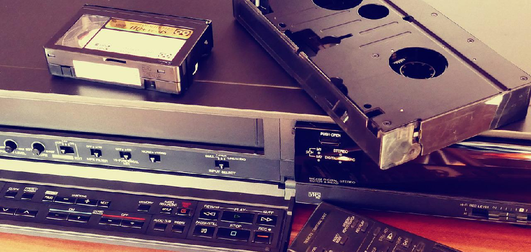 How to Fix a VCR That Won't Play 6 Easy Steps (2024)