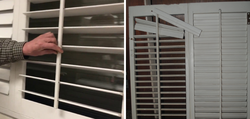 How to Fix Broken Shutters Described in 8 Steps (2024)