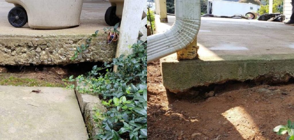 How to Fix Erosion Under Concrete