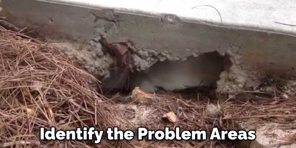  identify the problem areas