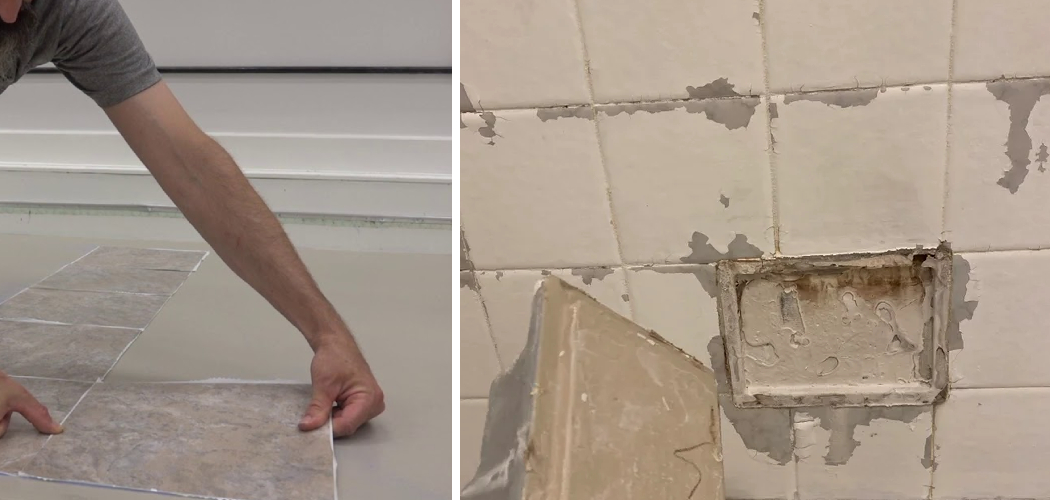 How to Fix Peeling Tile 9 Simple Step (2024)