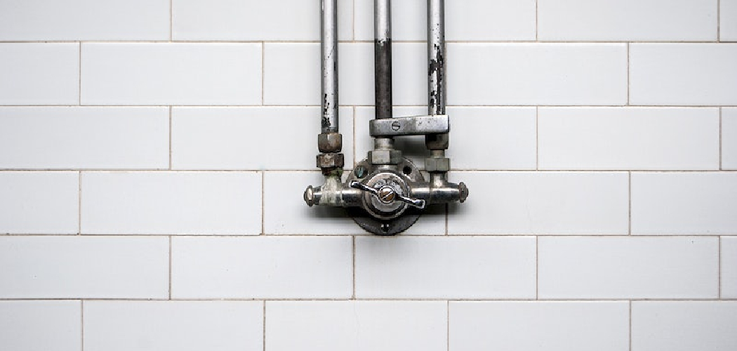 How To Fix A Leaking Pipe Behind A Tiled Wall