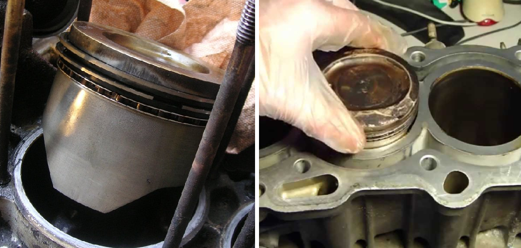 Can you change piston rings without removing the engine