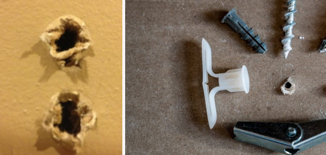 How to Fix Wall Anchor Holes That Are Too Big 6 Easy Steps