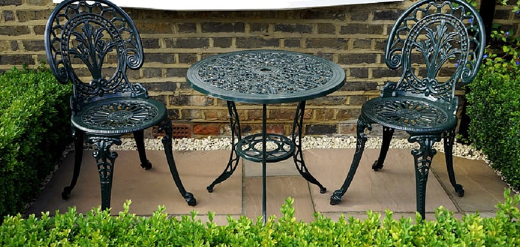 How to Fix Rusted Patio Chair Legs 10 Easy Steps (2024)