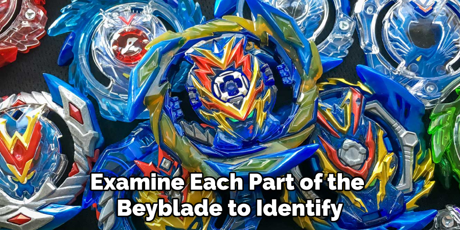 Examine Each Part of the 
Beyblade to Identify