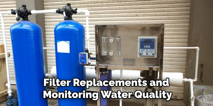Filter Replacements and 
Monitoring Water Quality
